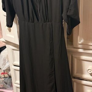 Chic Black Long Sleeve Dress